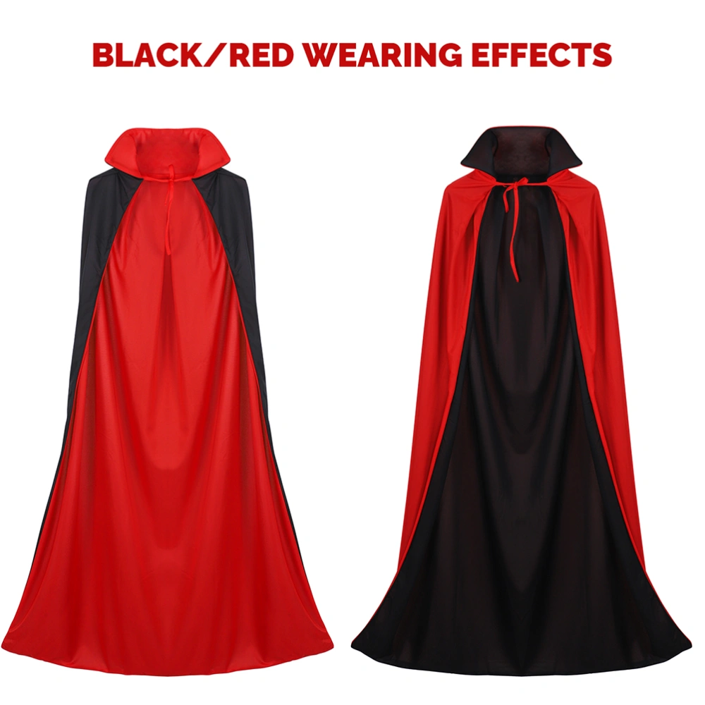 2Pcs Halloween Vampires Cape Reusable Vampires Cosplay Cloak Party Vampires Cloak Photo Prop