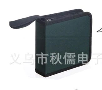 Lanyard CD Case Auto CD Storage Bag DVD Disc Holder 40-Capacity CDs Holder