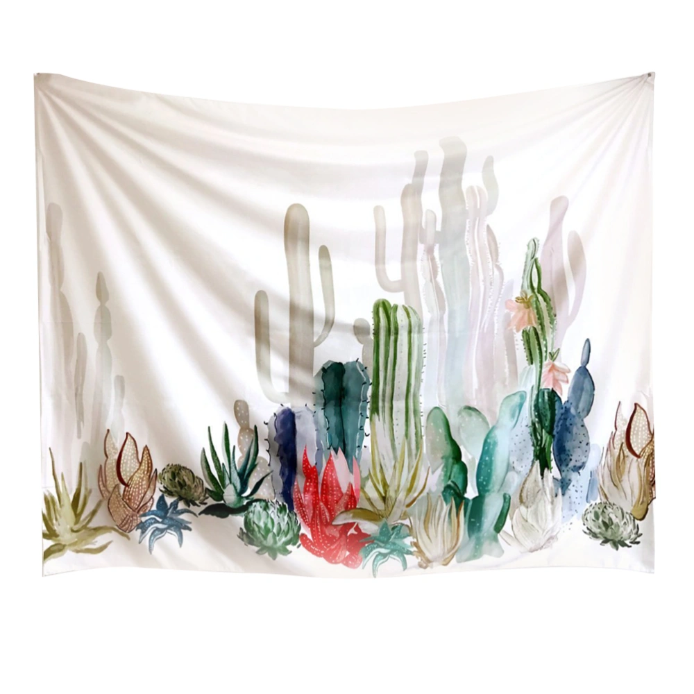 Wall Hanging Landscape Cactuses Tapestry Wall Art Decor Wall Blanket for Living Room Bedroom Decorations 130 x 150 CM