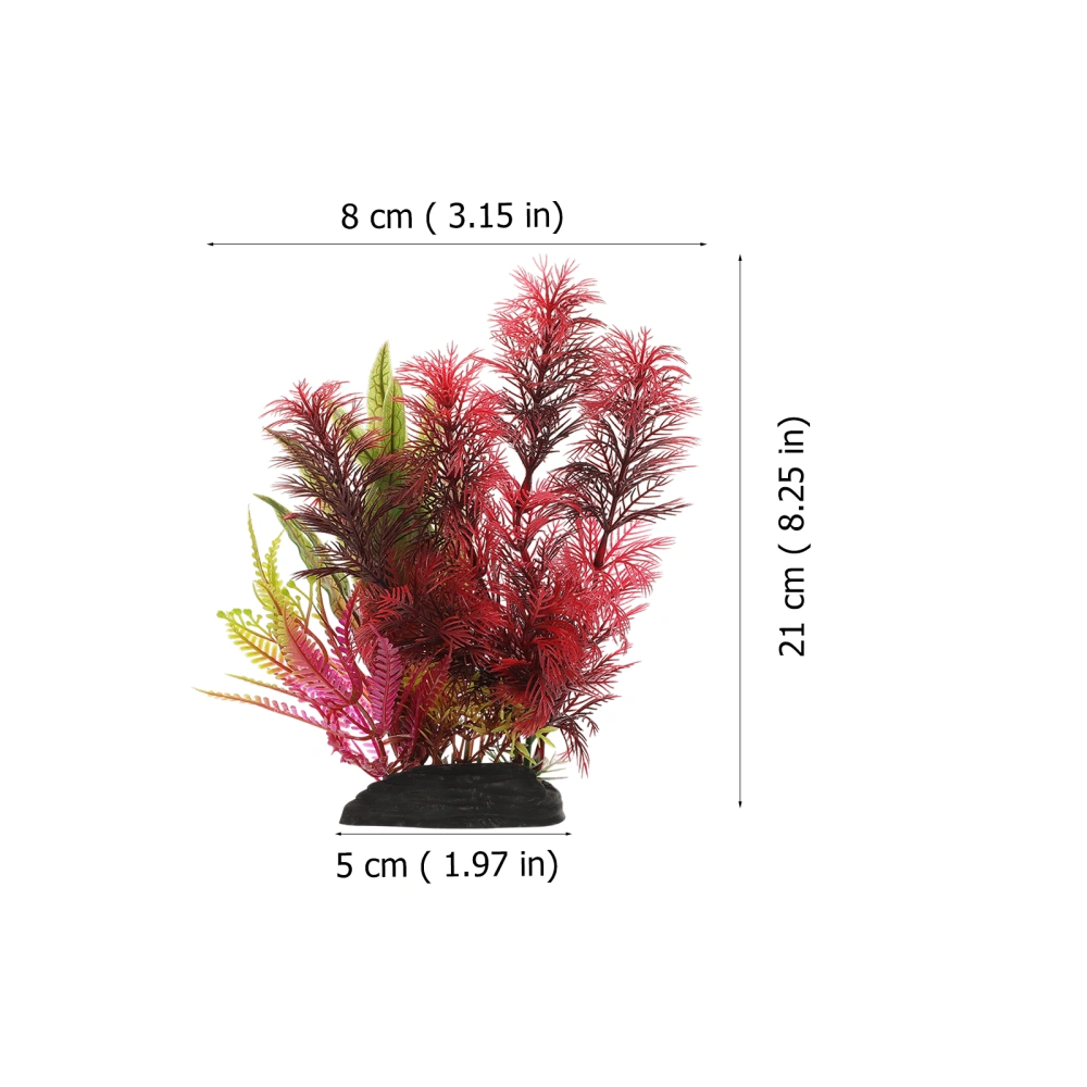 Artificial Water Plants Model Fish Tank Aquatic Plants Decoration Fish Tank Ornament