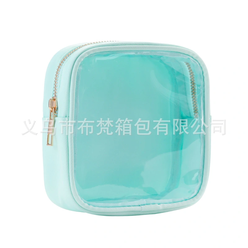 Clear Makeup Bag Travel Toiletry Bag with Zipper Portable Cosmetic Bag Women Makeup Bag