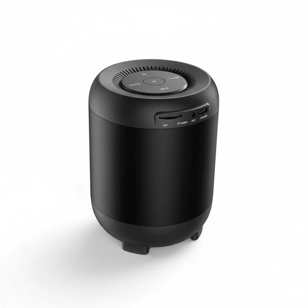 Wireless Speaker AI Intelligent Artificial Voice Control Small Stereo Mobile Phone Computer Bass Black (Basic Edition)