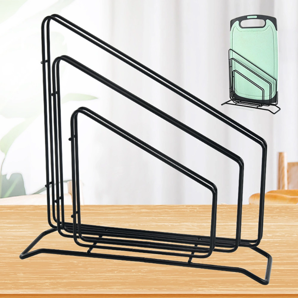 1pc Kitchen Iron Storage Rack Storage Shelf Filtering Storage Rack Kitchenware