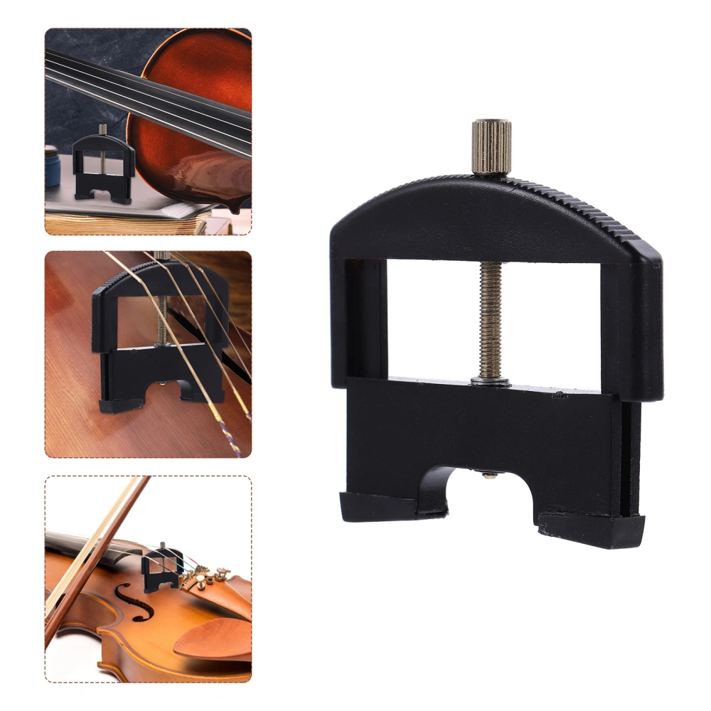 1pc Violin String Lifter 1/4-4/4 Violin String Lifter Change Violin Bridge Tools (Black)