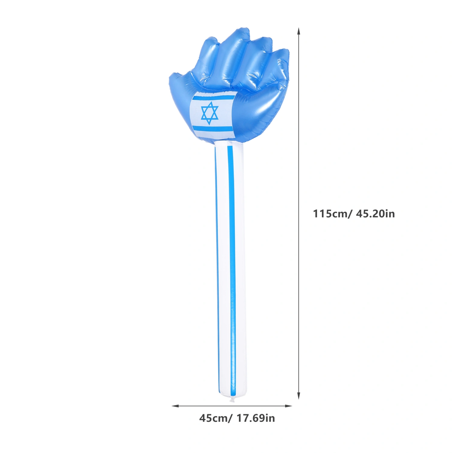 Hanukkah Inflatable Bat Sports Party Decoration Inflatable Cheering Stick Funny Inflatable Toy
