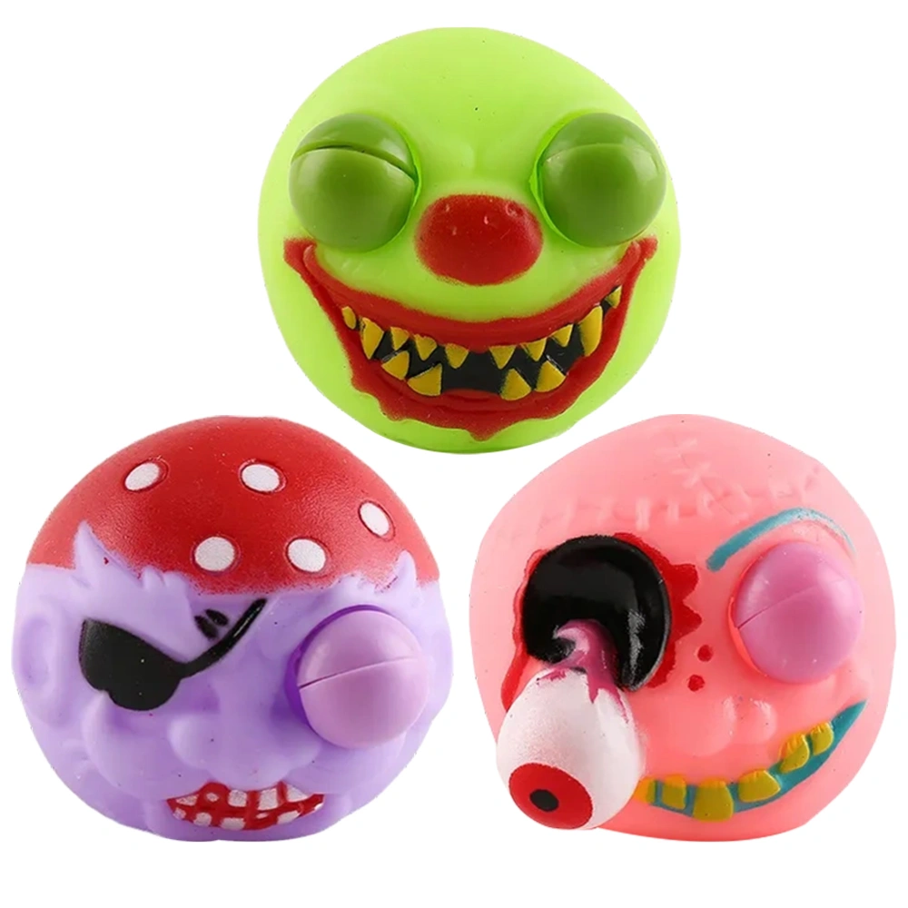 2pcs Squeeze Toys Cartoon Squeeze Toys Stress Relieve Toys Interesting Stretchy Decompression Toys