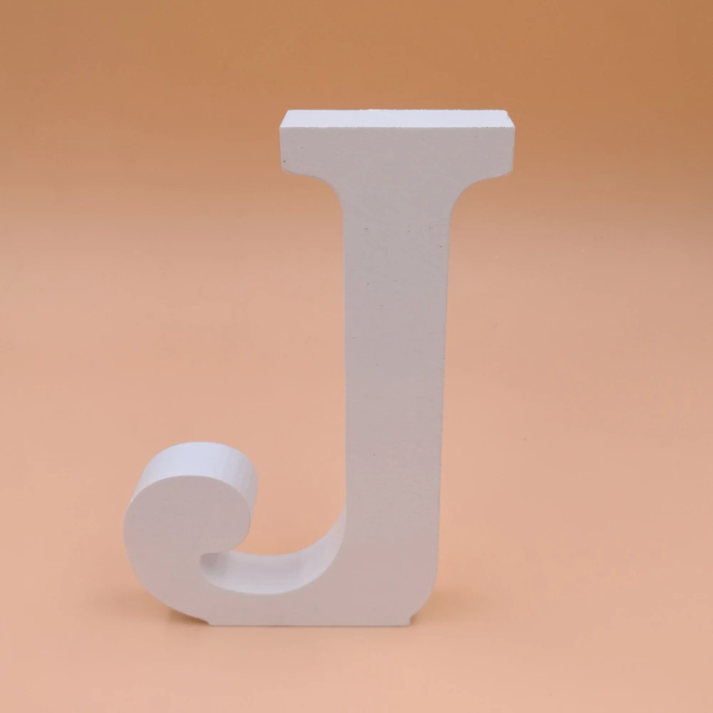 Wooden Letter Decoration Wooden Alphabet Letter Model Tabletop Alphabet Ornament