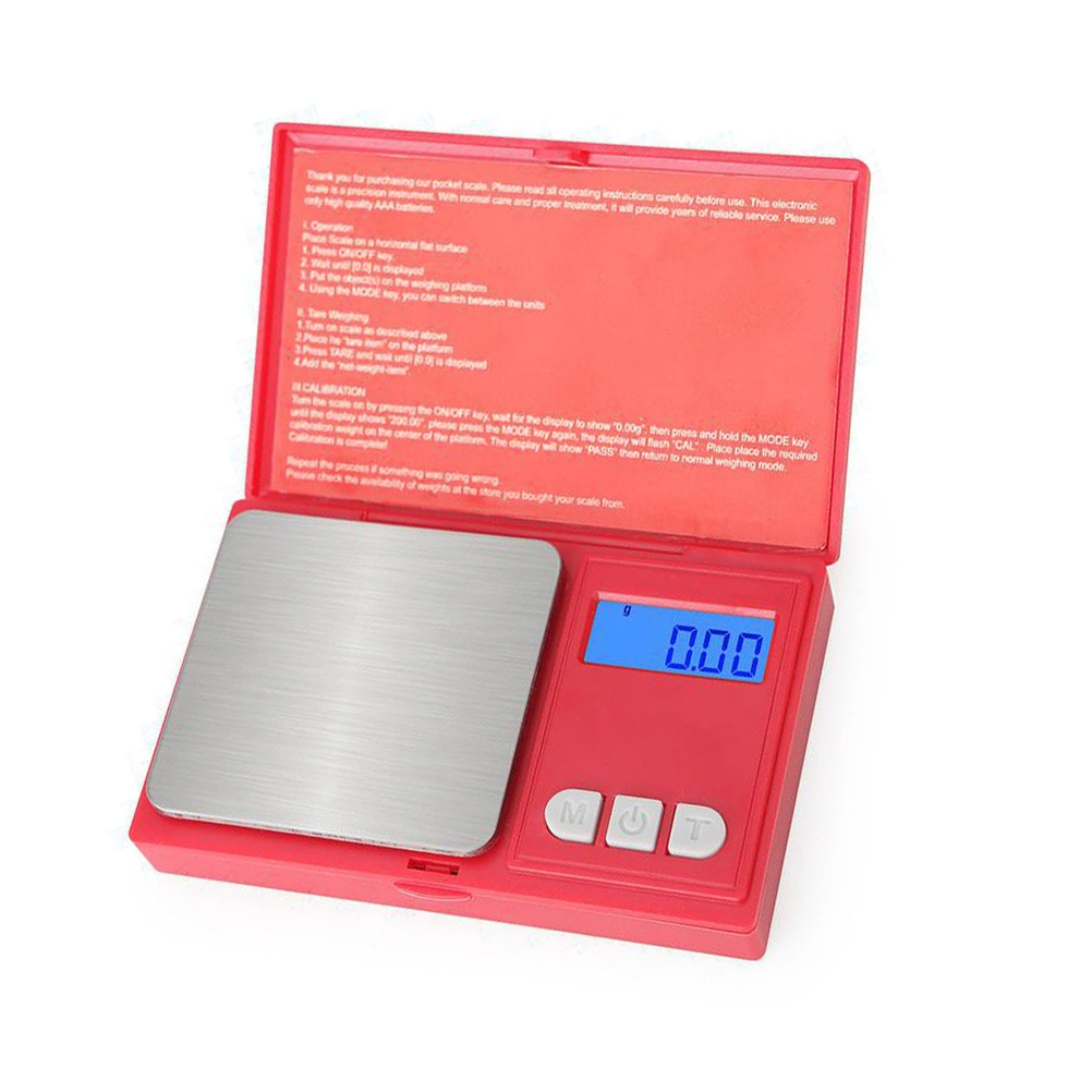 1pc Mini Electronic Scale Precise Digital Scale Weighing Machine Jewelry Scale for Home Shop Dorms without Battery (500g/0.1g)