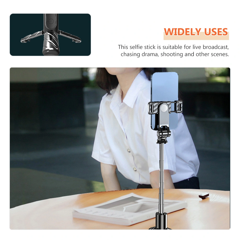 Selfie Stick Phone Holder For Video Recording Smartphone Tripod Handheld Tripod