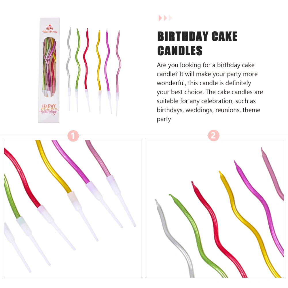 2 boxes of Birthday Cake Candles Practical Dessert Candles Baking Cake Candles