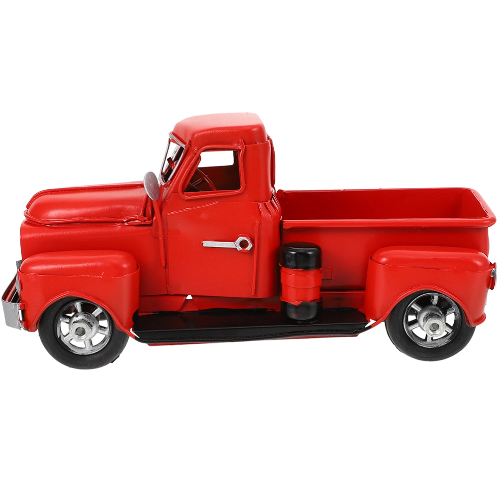 Christmas Room Decor Christmas Truck Decor Vintage Car Model Car Model Plaything