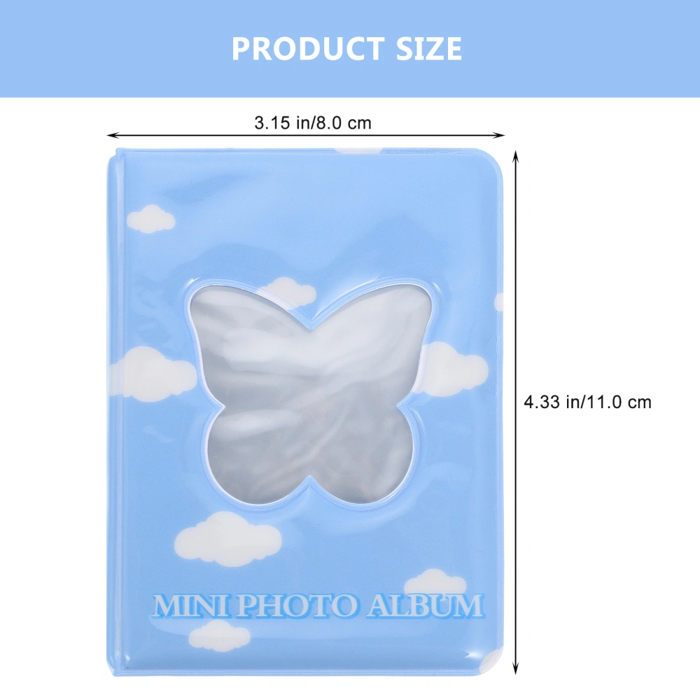 Butterfly Design Photo Book Mini Album Diy Photo Cards Collector For Kids