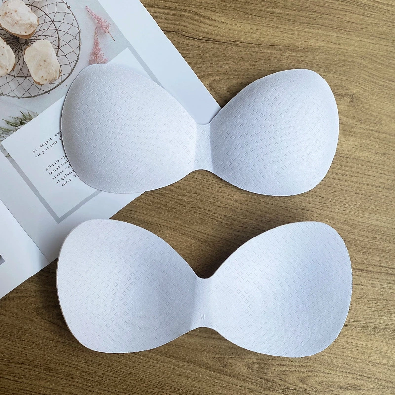 4pcs Removable Bra Sponge Pads Breathable Bra Pads Sports Bras Insert Pads