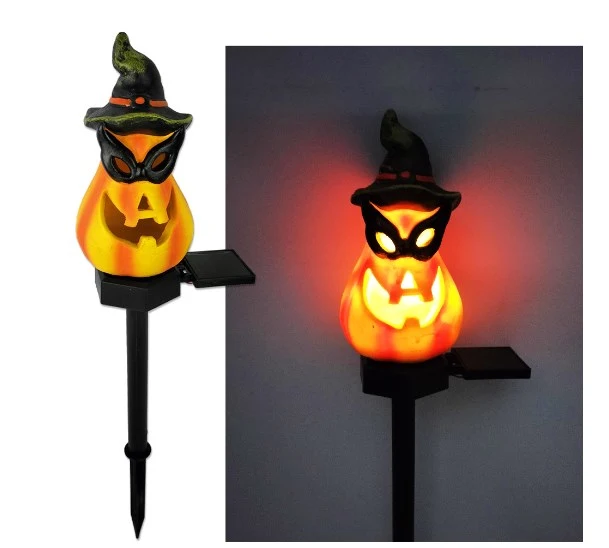 Garden Lamp Pumpkin Solar Lawn Light Outdoor Garden Stake Light Decoration Pumpkin Lamp