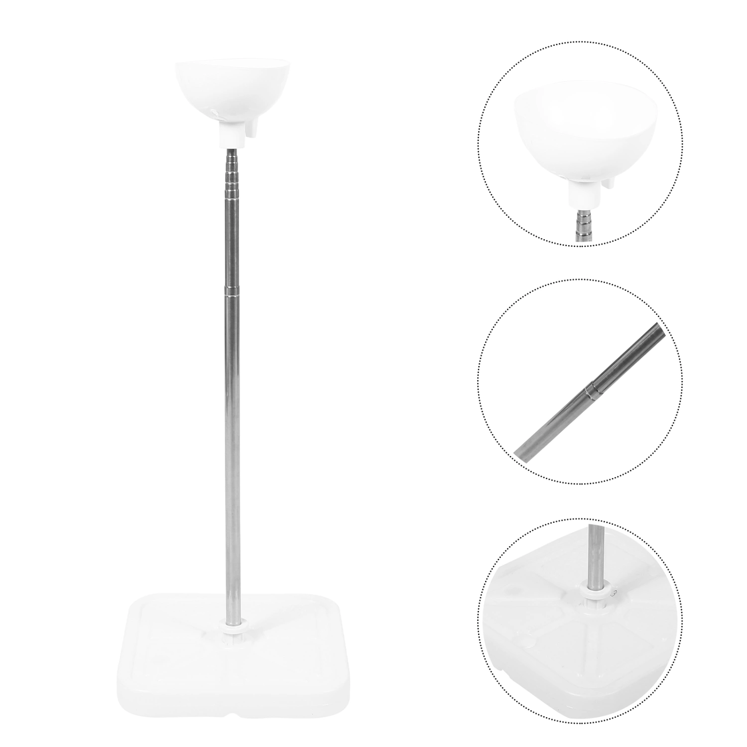 1 Set Balloon Telescopic Rod Stand Kit Party Balloon Column Stand Kit Balloon Holder