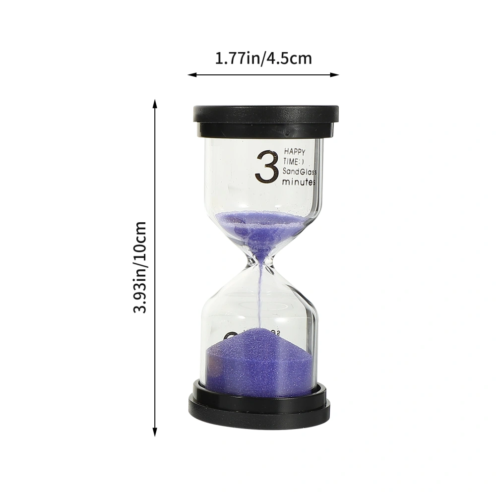 5Pcs Kids Hourglass Timer Tooth Brushing Hourglass Decorative Sand Timer Kids Birthday Gift