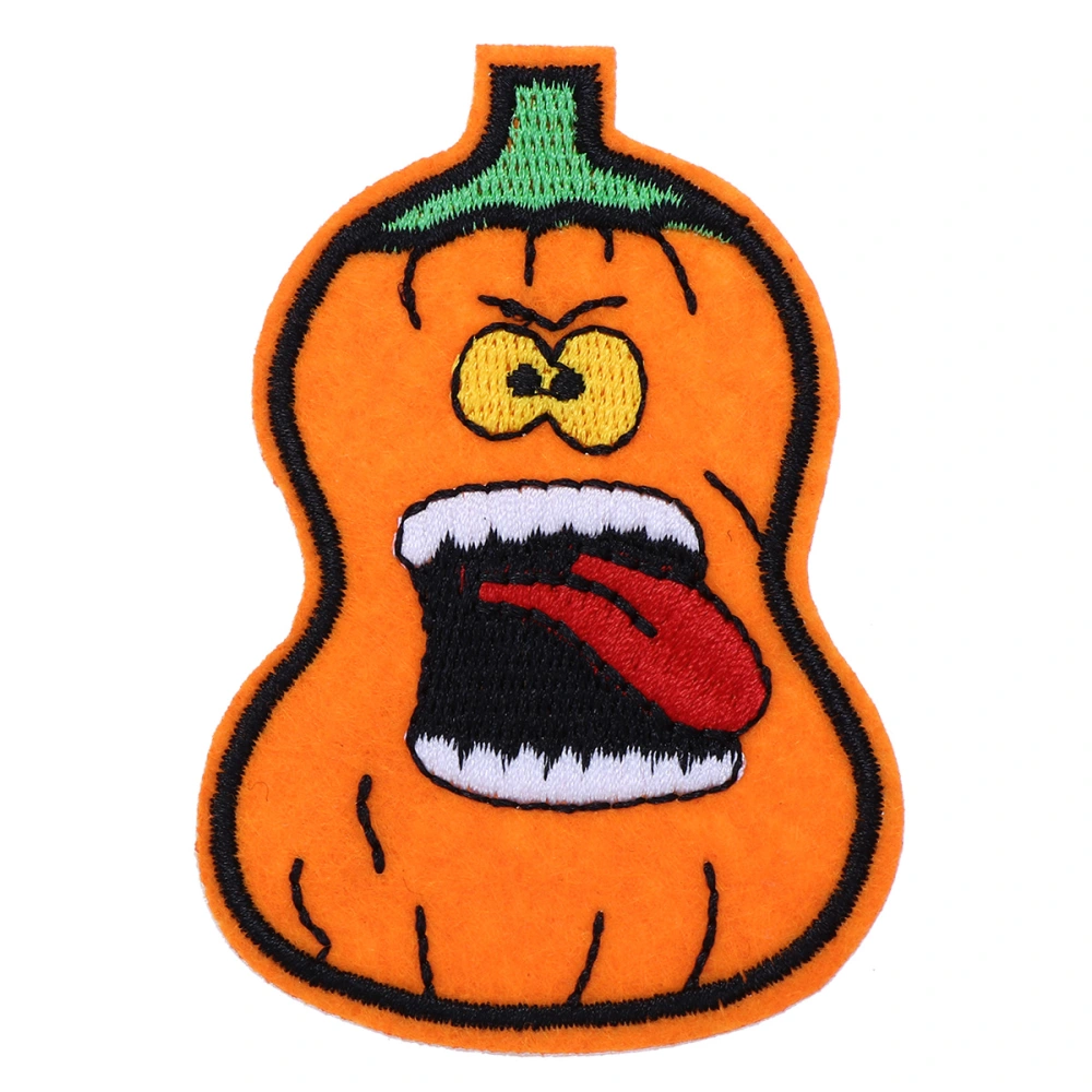 DIY Halloween Iron on Patch Embroidered Applique Patches Sew on Badges Clothes DIY Accessory (Pattern 9)