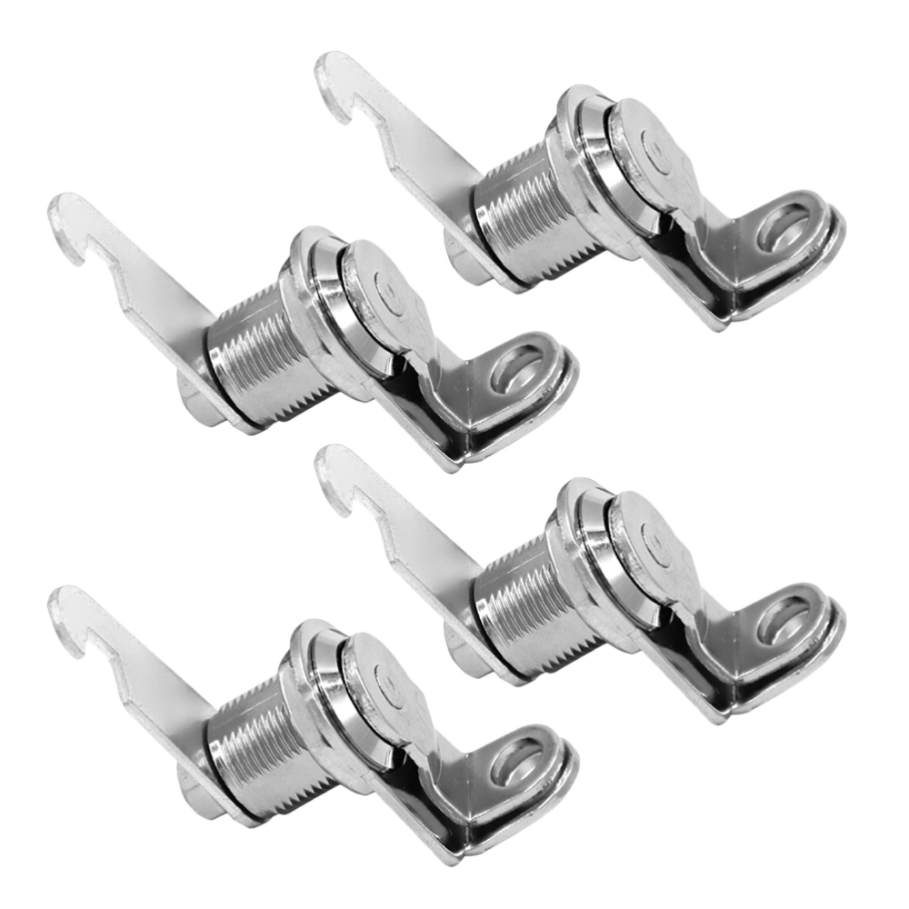 4pcs Security Mailbox Locks Tubular Cam Locks Cupboard Locks File Cabinet Locks