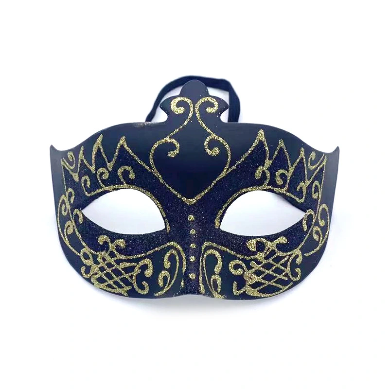 Masquerade Party Mask Halloween Cosplay Male Mask Lightweight Plastic Half-face Mask