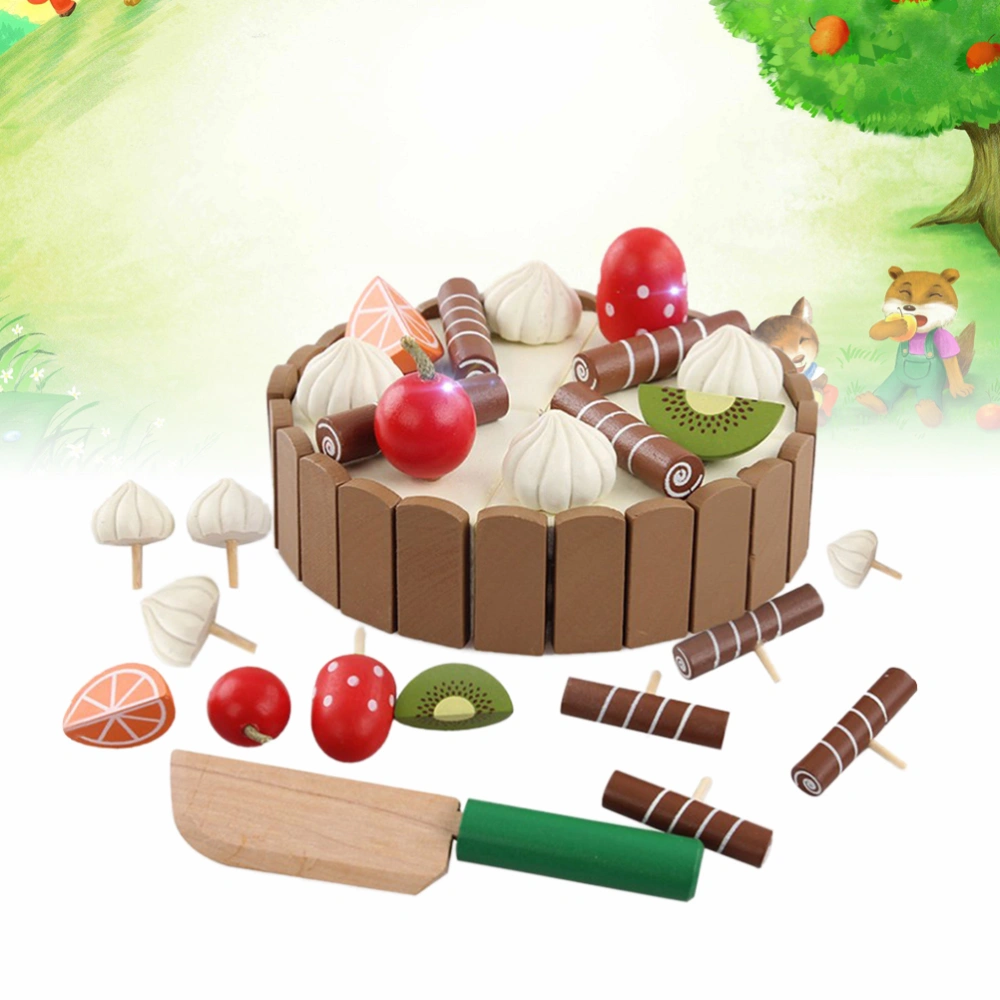 1PC Cutting Food Fruits Cake Cooking Playset DIY Fun Educational Toys for Kids Toddlers