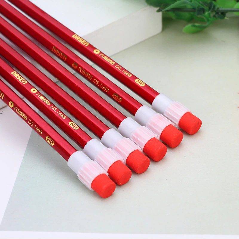 10pcs Natural Wood Pencils Multi-functional 2B Writing Pencils Corrective Grip Pencils Students Supplies