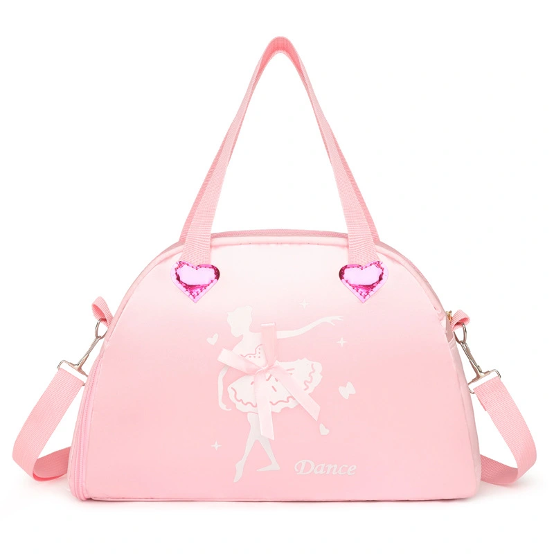 Ballet Dance Bag Girls Single Shoulder Bag with Adjustable Strap Dance Shoulder Bag