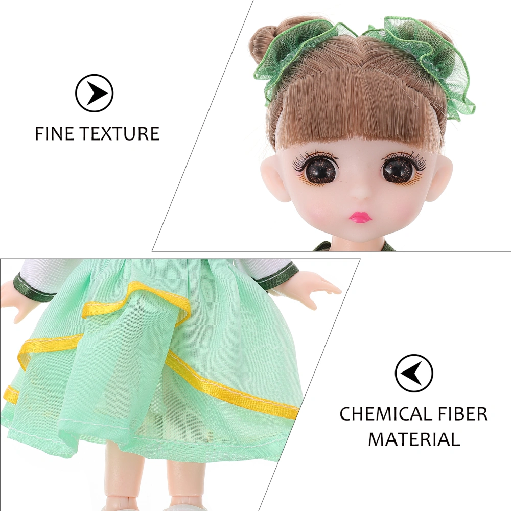 Lovely Festive Doll Simulation Costume Doll Plaything Children Holiday Present