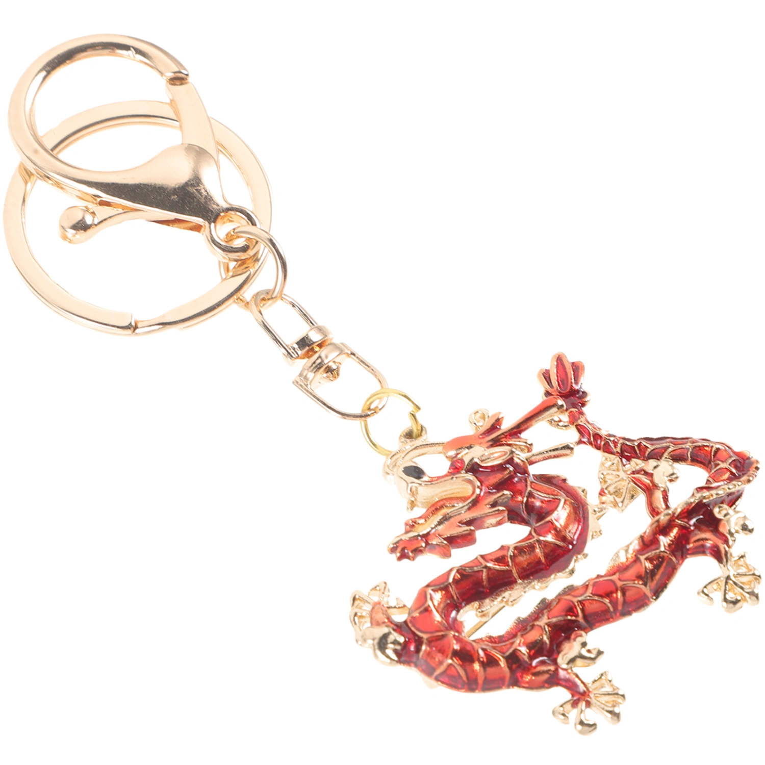 Chinese Dragon Keyring Dragon Keychain Car Hanging Keychain Pendant Wallet Charm