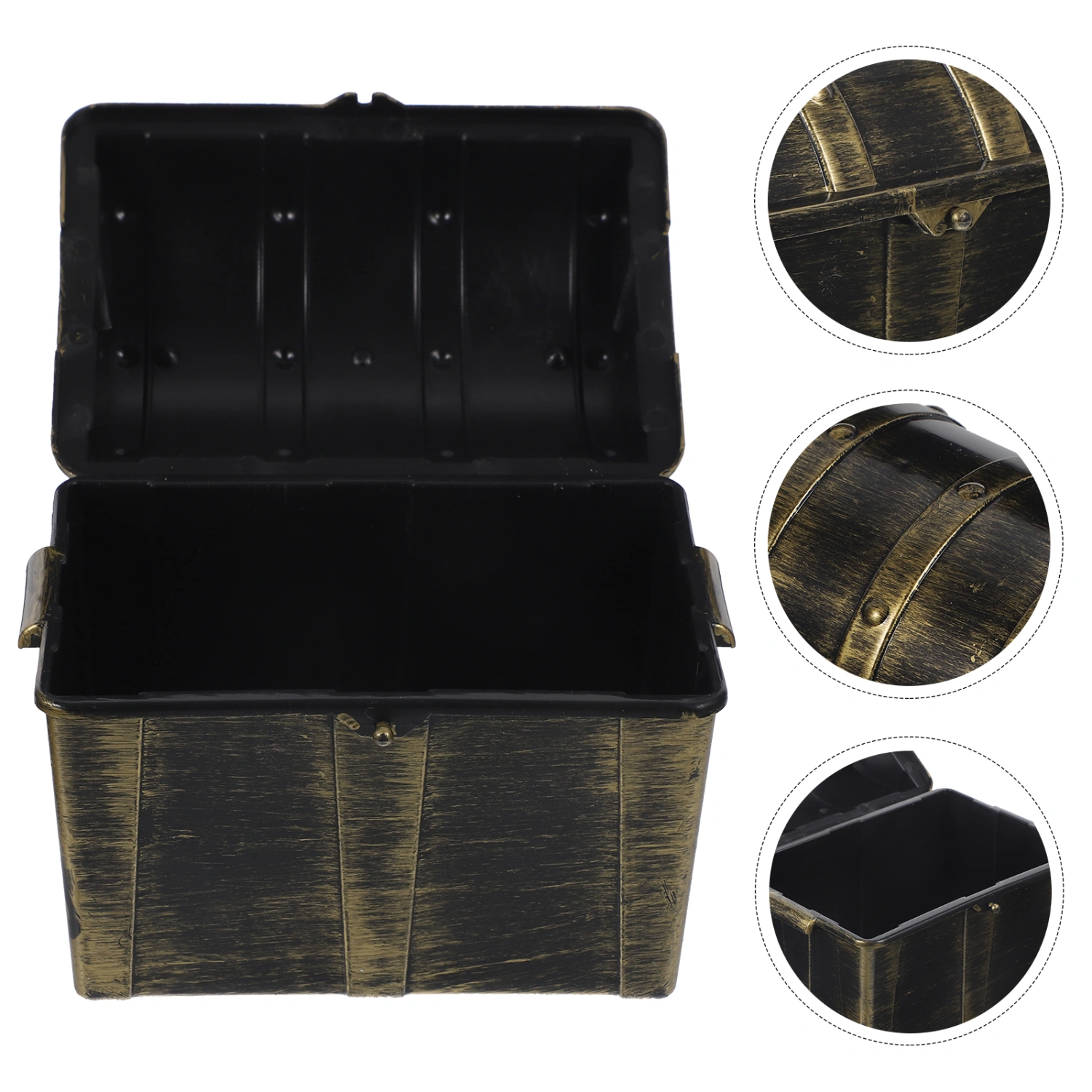 Treasure Chest Piggy Bank Decorative Storage Treasure Chest Trinket Box