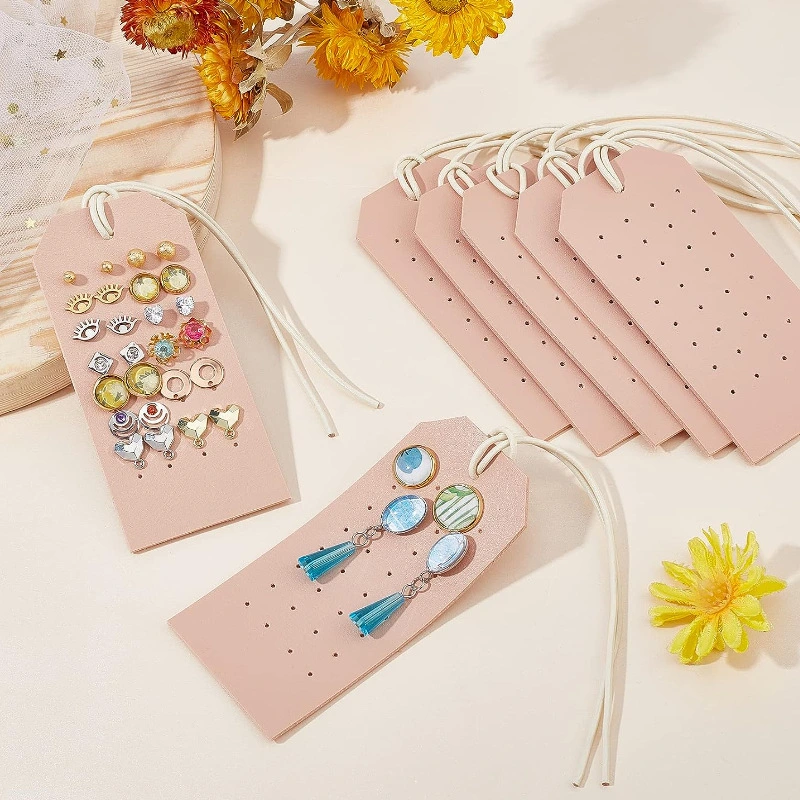 2pcs Hanging Earring Holder Pierced Earring Holder Organizer Wall Earring Hanger