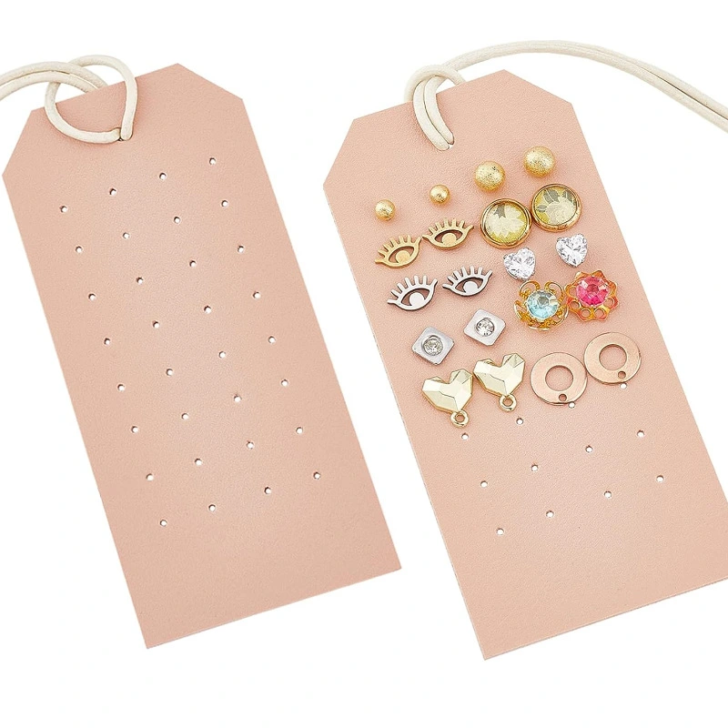 2pcs Hanging Earring Holder Pierced Earring Holder Organizer Wall Earring Hanger