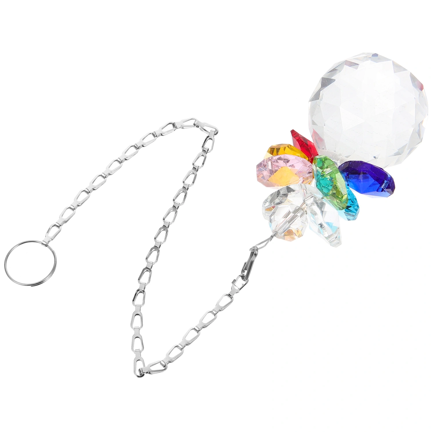 Rainbow Suncatcher Hanging Suncatcher Decoration Pineapple Crystal Wind Chime