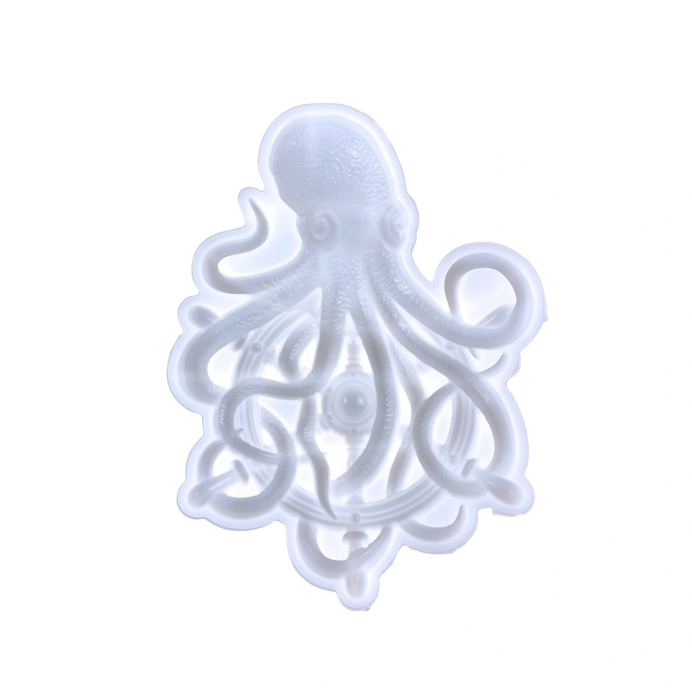 Octopus Shaped Mold Diy Epoxy Mold Decorative Octopus Shaped Silicone Casting Octopus Mold