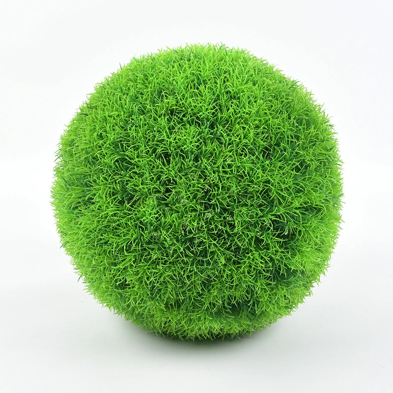 Artificial Topiary Ball Garden Hanging Plant Ball Realistic Topiary Grass Ball Decoration