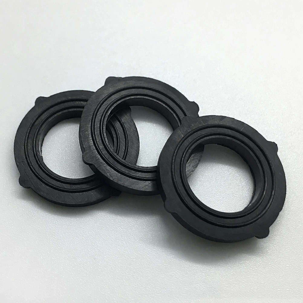 20PCS Rubber Gasket Seal Flat Gasket Waterproof Hose Gasket Water Heater Seal Ring(Black)