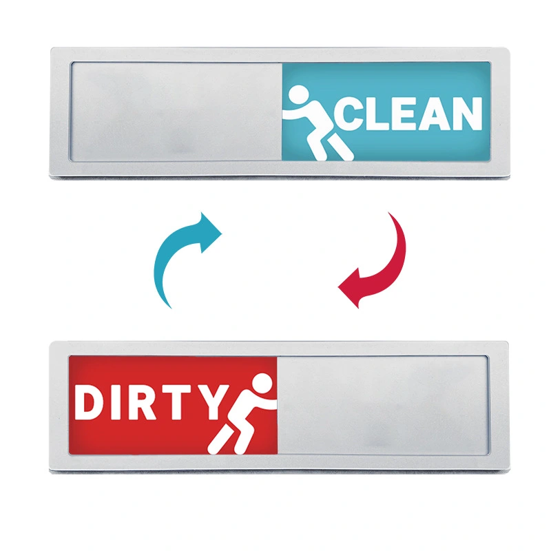 Dirty Clean Dishwasher Acrylic Magnet Dish Washer Sign Household Clean Dirty Sign Magnet