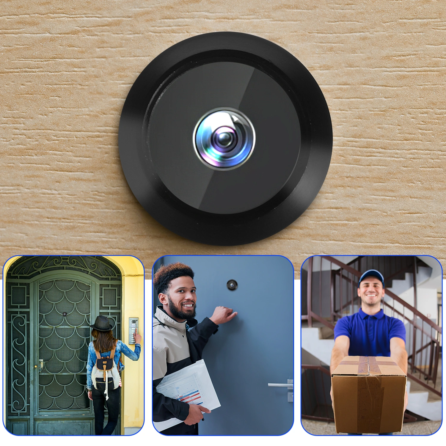 Door Viewer Peephole Viewer Wide Angle Peephole Door Viewer Front Door Peephole