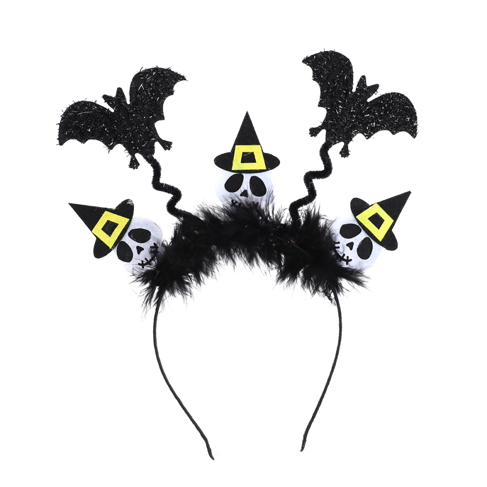 Decorative Headbands Hair Halloween Costumes Makeup Tool for Halloween Decoration Bat Design