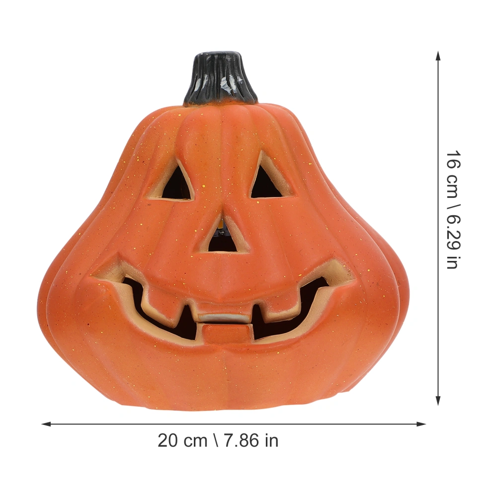 1pc Halloween Pumpkin Lamp Decor Halloween Scene Decor Festival Adornment