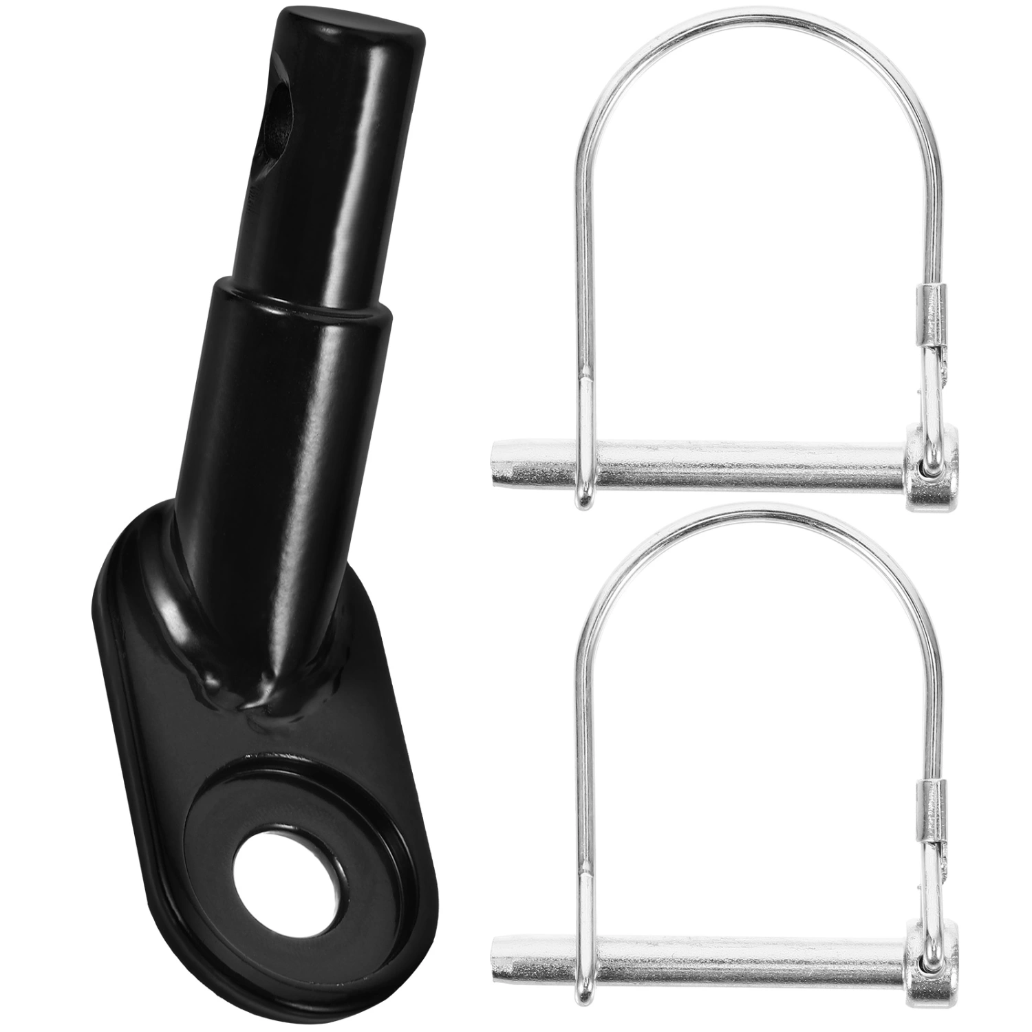 1 Set of Convenient Bike Trailer Hitch Iron Bike Hitch Traction Head Mountain Bike Supply