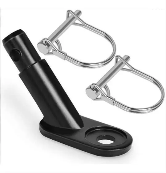 1 Set of Convenient Bike Trailer Hitch Iron Bike Hitch Traction Head Mountain Bike Supply