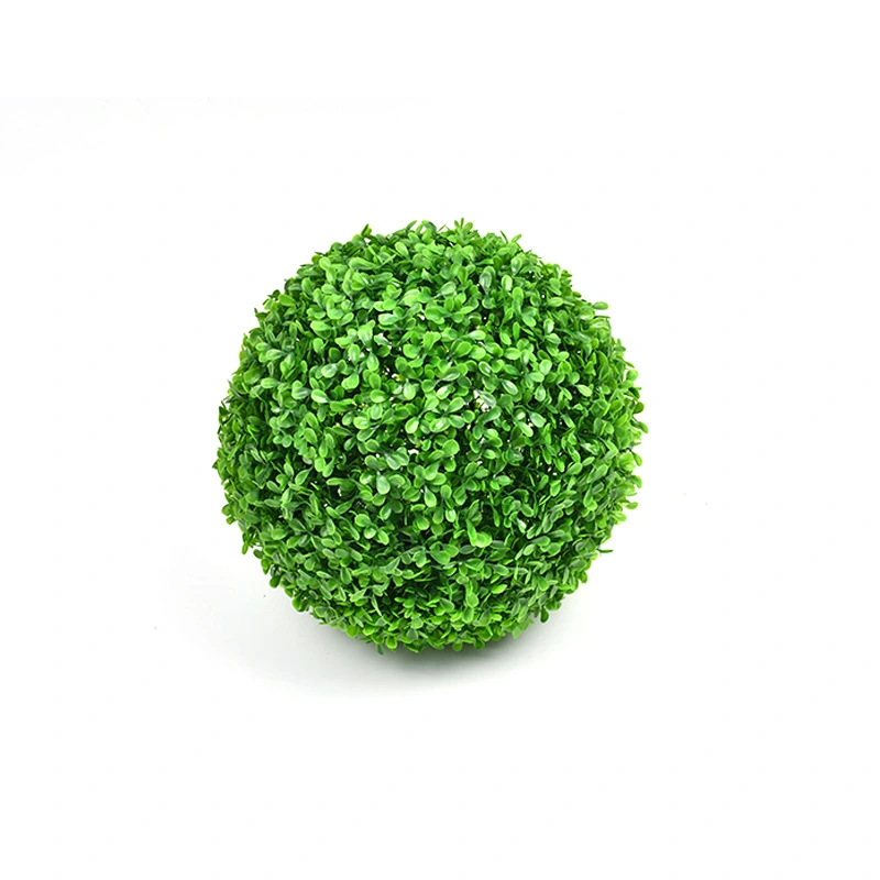 Artificial Topiary Plant Ball Garden Landscaping Hanging Plant Ball Ceiling Grass Ball Pendant