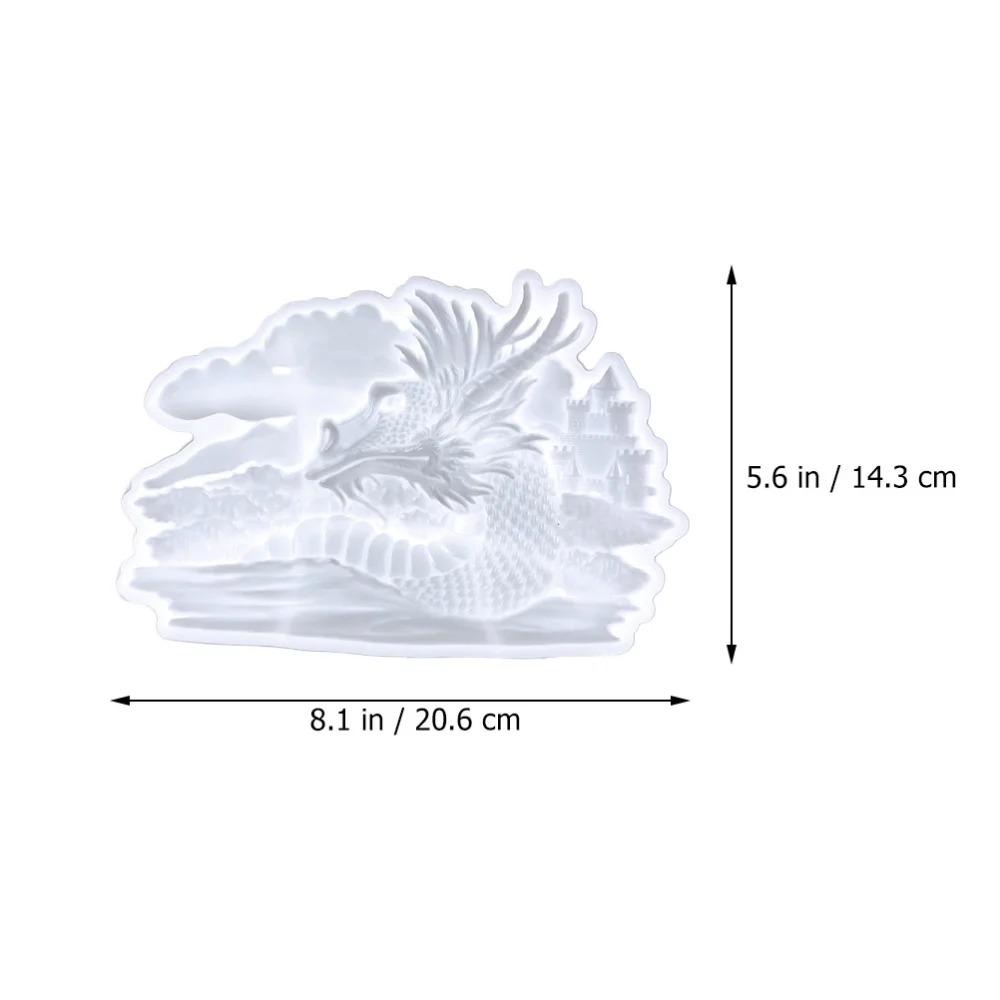 Silicone Dragon Head Mold Casting Mold Silicone Epoxy Silicone Mold Dragon Head Modeling Mold