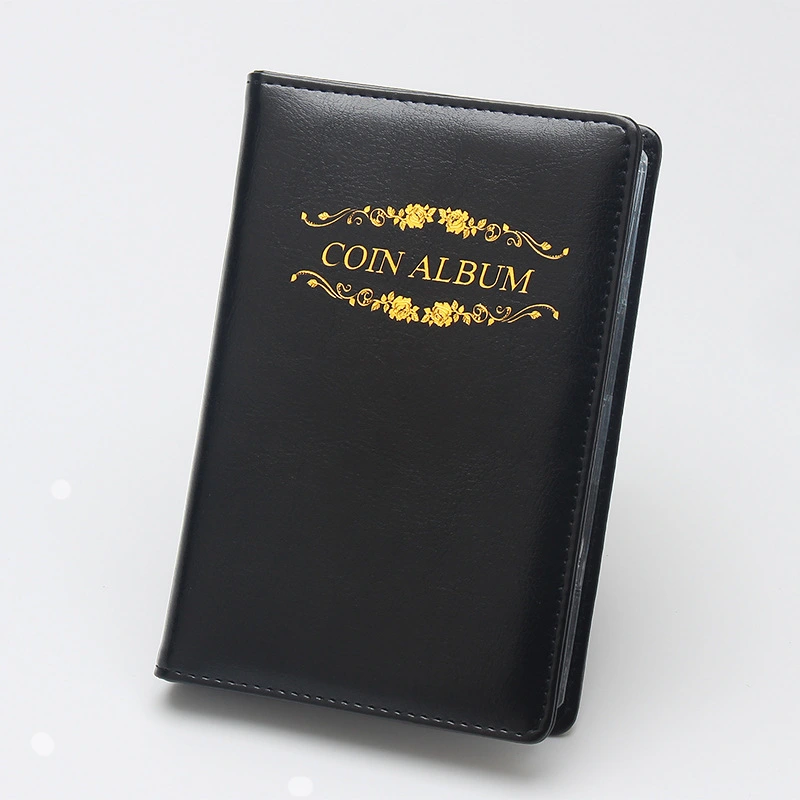 Coin Book Coins Display Storage Case Antique Coin Collector Book Coin Storage Organizer Coin Holder