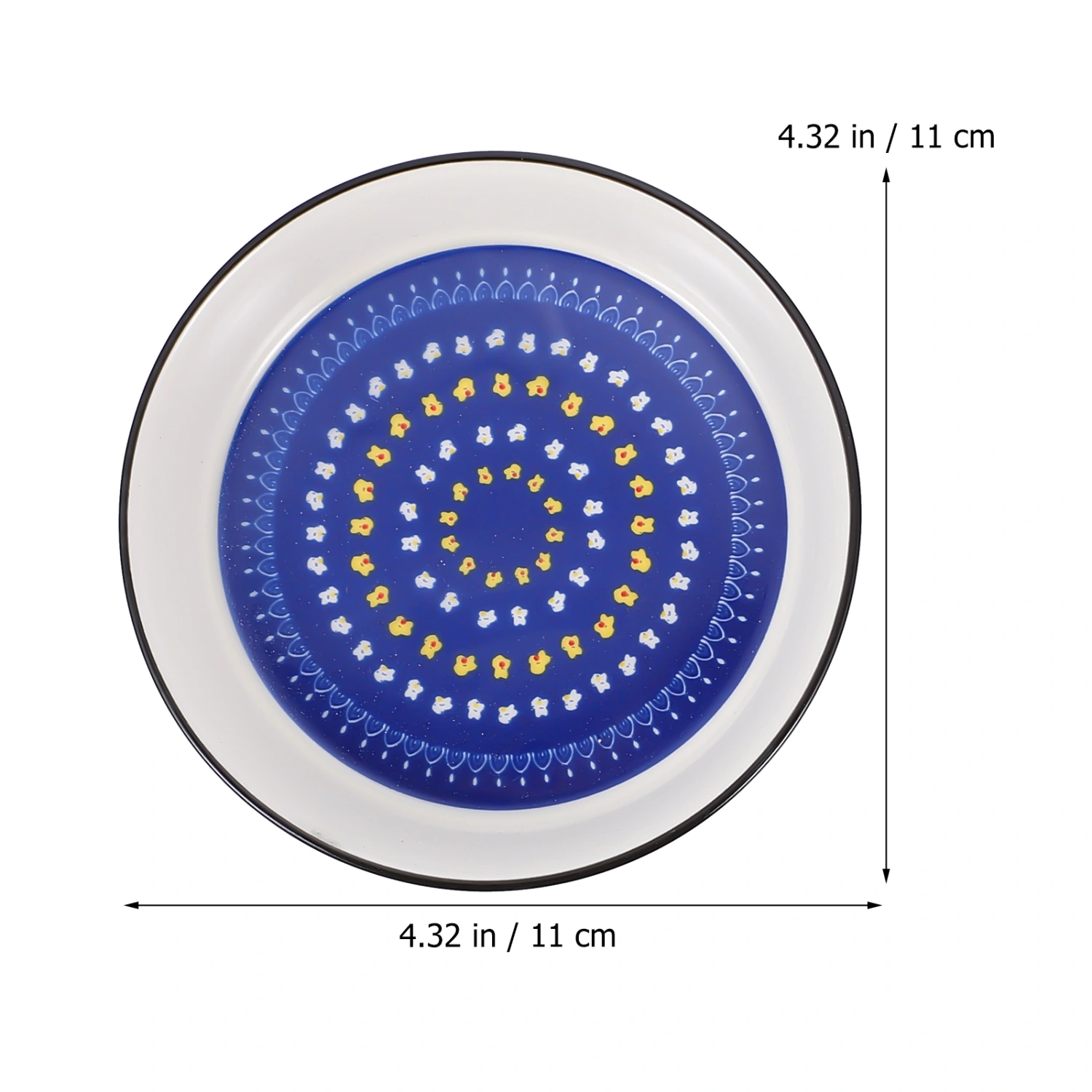 2PCS Ceramic Dipping Bowl Multi-purpose Dipping Bowl Delicate Dipping Bowl