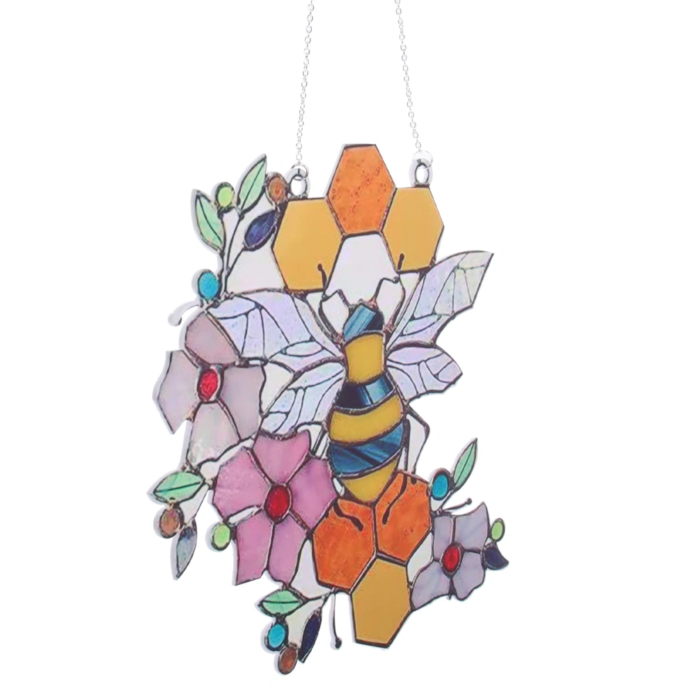 Simulated Honeycomb Hanging Ornament Delicate Craft Window Hanging Decoration