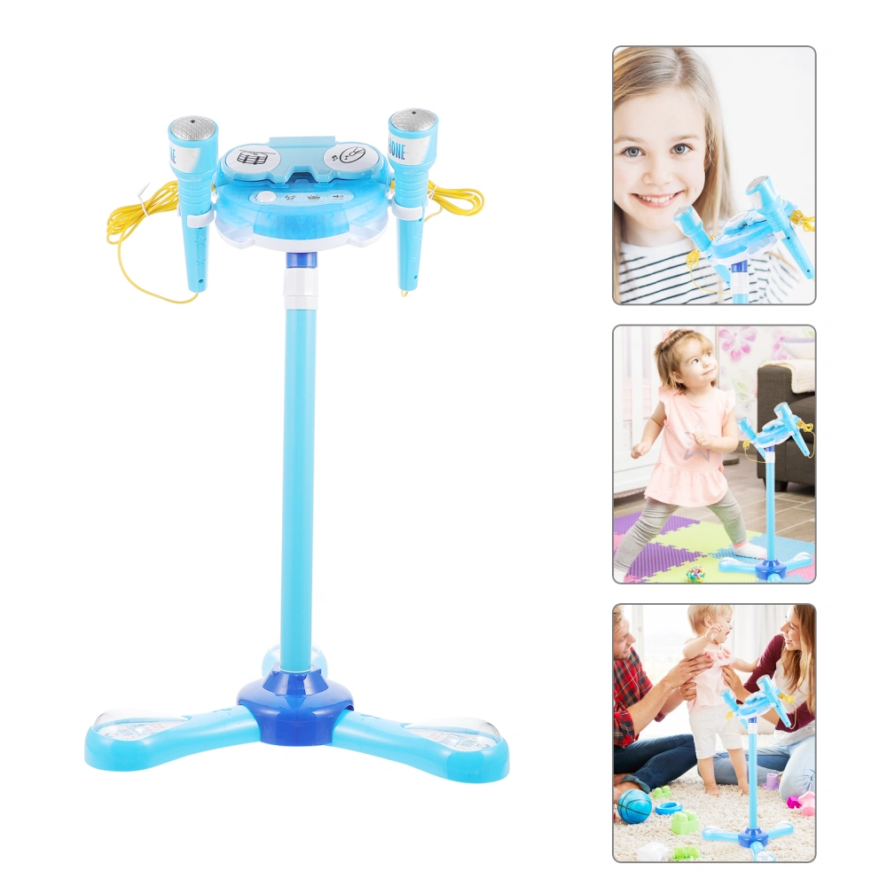 Early Childhood Education Singing Karaoke Machine Adjustable Stand Kids Plaything