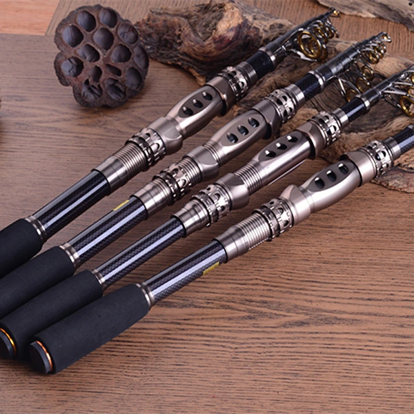 1.8M Portable Telescopic Fishing Rod Fish Hand Fishing Tackle Fishing Pole