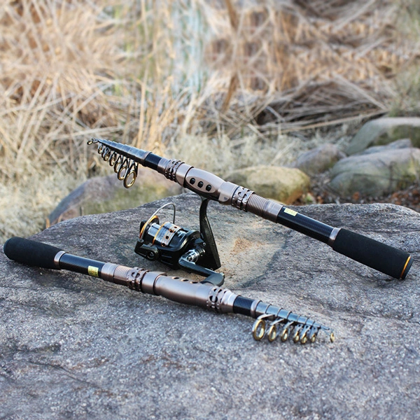 1.8M Portable Telescopic Fishing Rod Fish Hand Fishing Tackle Fishing Pole
