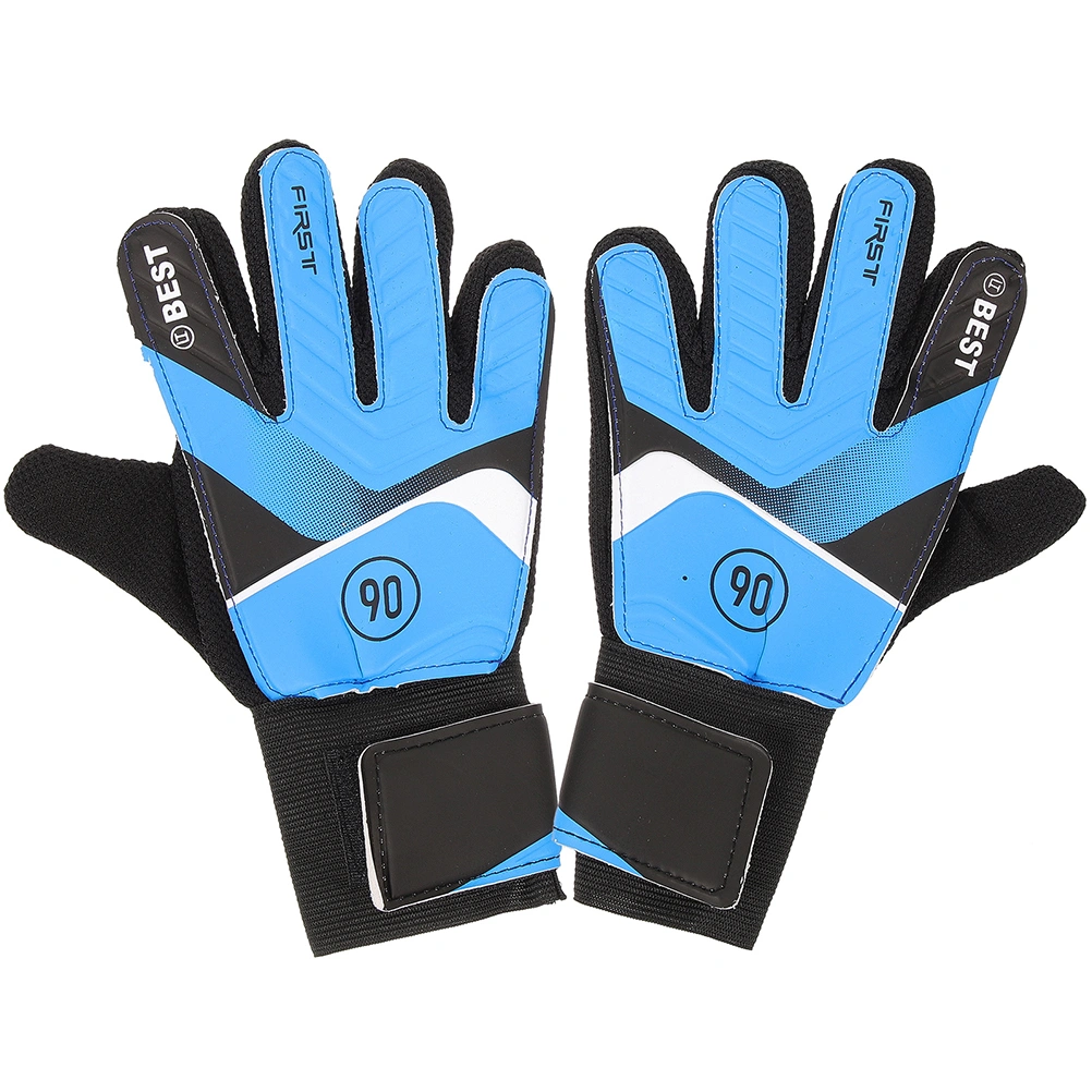 1 Pair of Sports Gloves PU Goalkeeper Gloves Soccer Soccer Training Gloves Match Supply